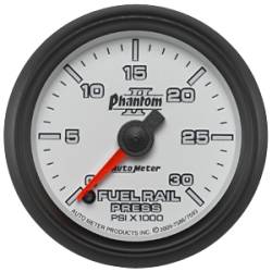 Auto Meter - Auto Meter Phantom II Series Fuel Rail Pressure Gauge( Universal)