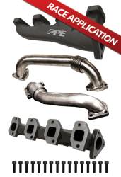 PPE - PPE High-Flow Race Exhaust Manifolds with Up-Pipes ~ Single Turbo (2001-2004)