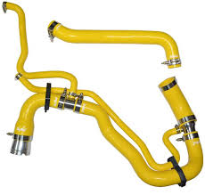PPE - PPE Performance Silicone Upper and Lower Coolant Hose Kit Yellow (2011-2016)