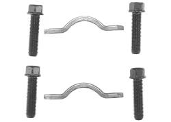 GM - GM OEM 3R Series U Joint Strap and Bolt Kit  for 9.25 Front Drive Shaft