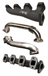 2007.5-2010 LMM VIN Code 6 - Exhaust - Exhaust Manifolds & Up Pipes