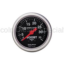 Auto Meter - Auto Meter Sport-Comp Boost Gauge (Universal)