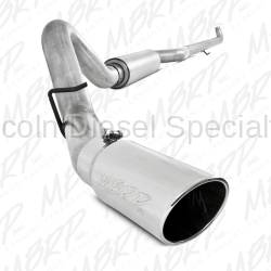 MBRP - MBRP 4" Installer Series Downpipe Back Aluminized Single Exhaust System with Muffler and Tip (2001-2007)