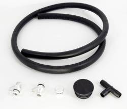 Lincoln Diesel Specialities - LDS PCV Reroute Kit with Resonator Plug (2004.5-2010) 