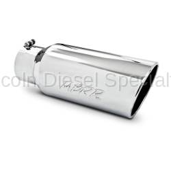 MBRP - MBRP Universal 7" Rolled End T304 Exhaust Tip (5" Inlet  7" Outlet)