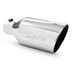 MBRP - MBRP Universal 8" Rolled End T304 Tip (4" Inlet 8"Outlet)