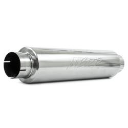 MBRP - MBRP Universal 4"Quiet Tone Muffler  4"Inlet 4" Outlet, 30" Overall length, T304 Stainless