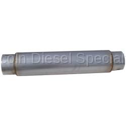 MBRP - MBRP Universal Installer Series Performance Muffler  5" Inlet, 5"Outlet 24" Body 31" Overall length, Aluninized Steel