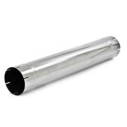 MBRP - MBRP Universal  5" Muffler  Delete Pipe 5" Inlet /Outlet 31" Overall Length, T409 Stainless Steel