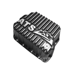 ATS Diesel Performance  - ATS Extra Deep Transmission Pan - Brushed/Black Finish