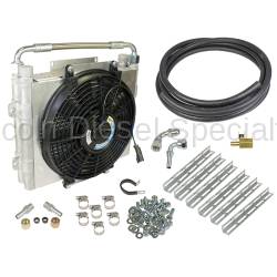 BD Diesel Performance - BD-Power Xtruded Double Stacked Auxiliary Trans Cooler Kit 