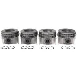 Mahle - MAHLE Duramax Right Bank Pistons w/ Rings STD (Set of 4)