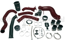 Wehrli Custom Fabrication - Wehrli Custom Fab 2001-2004 LB7 Duramax S400 Single Turbo Install Kit