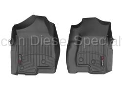WeatherTech - WeatherTech Duramax  Front Driver & Passenger Laser Measured Floor Liners (Black) 2001-2007