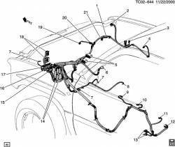 GM - GM OEM LLY Chassis/ Engine Wiring Harness (2004.5-2005 ONLY)