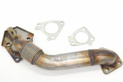 Lincoln Diesel Specialities - LDS LB7-Passenger Side Up Pipe Kit (2001-2016)