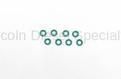 Lincoln Diesel Specialities - Injector Return Line O-Ring, 8-pk (2004.5-2010)