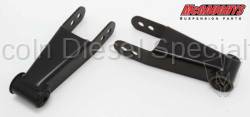 McGaughy's - McGaughy's 1"-2" Rear Drop Shackles (2002-2010)