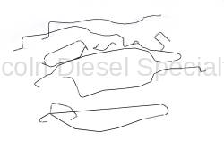GM - GM OEM Hydraulic Brake Pipe/Line Kit (2001-2004)