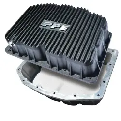 PPE - PPE HEAVY-DUTY CAST ALUMINUM ENGINE OIL PAN (BLACK) (11-22) 6.7L FORD POWERSTROKE