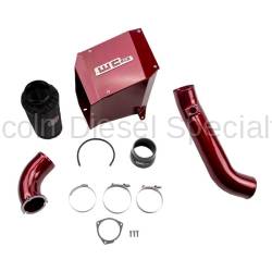 Wehrli Custom Fabrication - 2001-2004 LB7 Duramax 4" Intake Kit with Air Box Stage 2