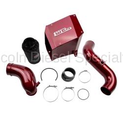 Wehrli Custom Fabrication - 2004.5-2005 LLY Duramax 4" Intake Kit with Air Box Stage 2