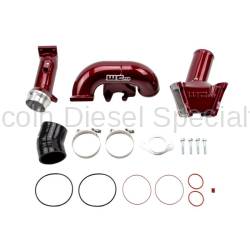 Wehrli Custom Fabrication - 2006-2007 LBZ Duramax High Flow 3" Y-Bridge Kit