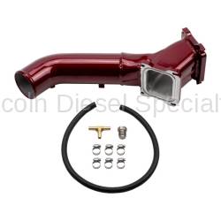 Wehrli Custom Fabrication - LB7 Duramax S300/S400 High Flow 3" Y-Bridge Kit (Bridge Assembly Only)