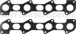 Mahle - MAHLE Exhaust Manifold Gasket Set Ford 6.0L Powerstroke (2003-2007)