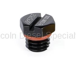 PPE - PPE GM Duramax 6.6L Air Bleeder Screw, Black  (2001-2016)