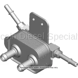 GM - GM OEM 3.0L Diesel,  Fuel Cooler Assembly (2021-2024)
