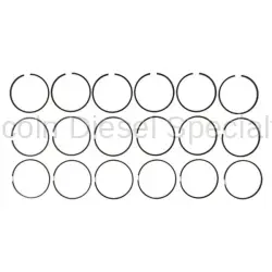 Mahle - Mahle Dodge/Cummins 6.7L Standard Ring Set Full Set for 6 Pistons  (2007.5-2018)