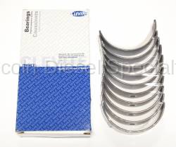 Mahle - Mahle Clevite *COATED* Main Bearing Set, Duramax H-Series (2001-2016)