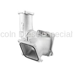PPE - PPE 6.6L GM/Duramax LBZ/LMM High-Flow Intake Bridge Manifold Kit, Raw (2006-2010)