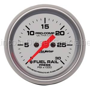 Auto Meter - Auto Meter Ultra-Lite Fuel Rail Pressure Gauge