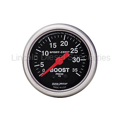 Auto Meter Sport-Comp Boost Gauge
