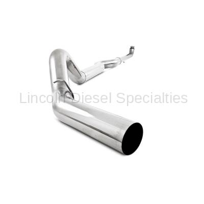 MBRP - MBRP SLM Series, 5" Down Pipe Back, Single Side, Exhaust System, Off Road, T409,  NO Muffler, NO Tip