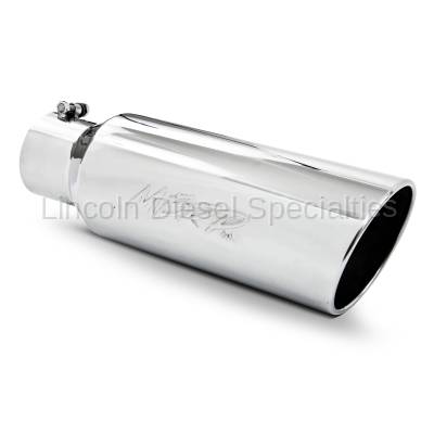 MBRP - MBRP Universal 6" Rolled End T304  Exhaust Tip (4" Inlet 6 " Outlet) 