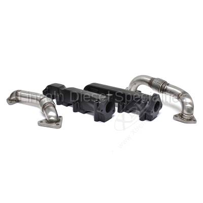 ATS Diesel Performance  - ATS Pulse Flow Exhaust Manifolds with Up Pipes (2001-2004)