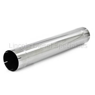 MBRP - MBRP Universal 5" Muffler Straight Pipe 5" Inlet /Outlet 31" Overall Length, T409 Stainless Steel