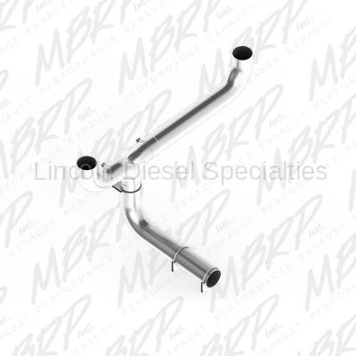 MBRP - MBRP SMOKERS™ Universal Installer Series 5"  Dual "T" Pipe Kit Aluminized Steel 