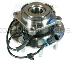 GM - GM OEM Front Wheel Hub and Bearing Assembly with Speed Sensor.4WD 3500 (2001-2007)