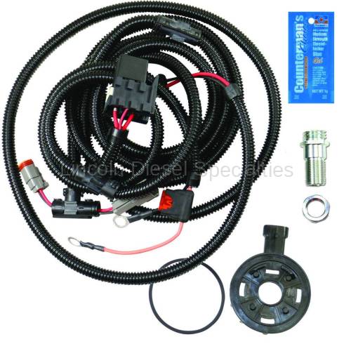 BD Diesel Performance - BD Power Flow-MaX Fuel Heater Kit (12v 320w) 2001-2010