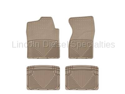 WeatherTech - WeatherTech Duramax Front And Rear All Weather Floor Mats (Tan) 2001-2007