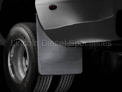 WeatherTech - WeatherTech Mud Flap Rear Only For Dually , Laser Fitted, 2001-2007