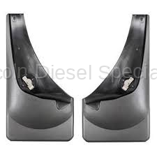 WeatherTech - WeatherTech Mud Flap Rear Only No Drill Laser Fit (2007.5-2014)