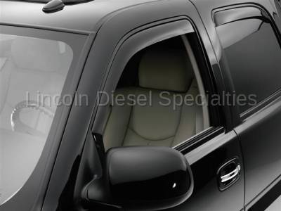 WeatherTech - WeatherTech Side Window Deflectors Crew Cab Full Set (2007.5-2014)