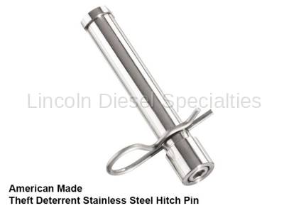 WeatherTech - WeatherTech BumpStep® Stainless Steel Anti-Theft Hitch Pin*