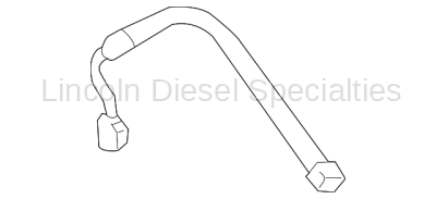 GM - GM OEM Rear Left Brake Hose (2011-2014)