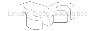 GM - GM OEM Inlet And Outlet Pipe Retaining Clip (2006-2010)